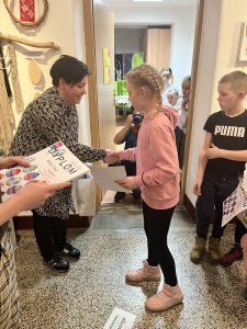 Rozdanie nagród w konkursie plastycznym "Pisanka nie z jajka"